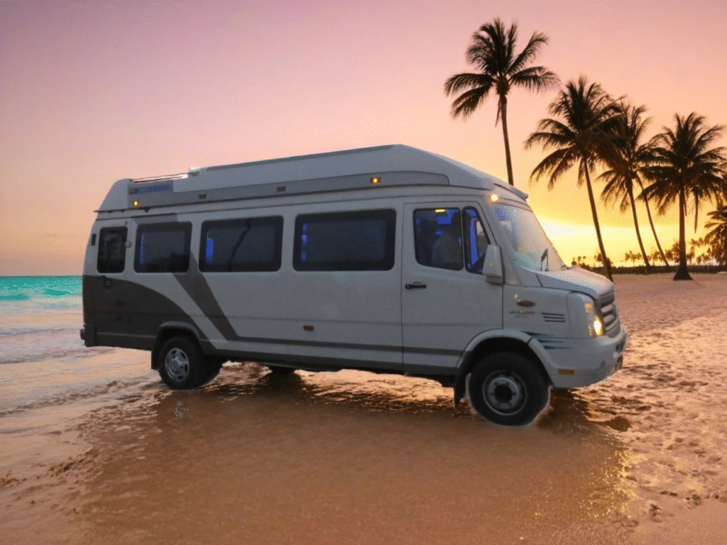 14 Seater Tempo Traveler